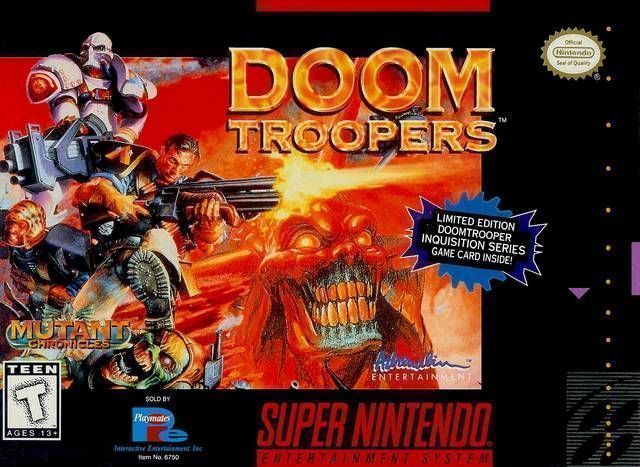 Mutant Chronicles - Doom Troopers (USA) Game Cover